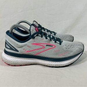 Brooks Glycerin 19 Running Shoes Woman’s Size 8 B - Navy/Pink